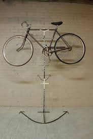 Handmade Double Bike Rack Anchor Bike Rack Bike Storage Bike Lovers
