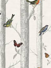 Birds And Butterflies Wallpaper X6ppr8 The Enchanted Garden Wallpaper Steve S Blinds Wallpaper In 2020 Pattern Wallpaper Tree Wallpaper Butterfly Tree