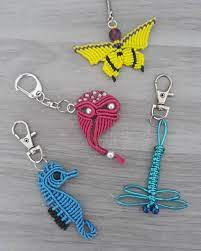 Porte Cles Animaux Porteclemacrame Macrame Handmade Faitmain Macramekeychain Porteclef Macrameaddict Mac Porte Cle Porte Clef Tutoriel Micro Macrame