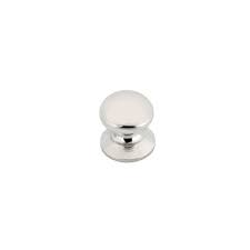 Classy contemporary metal pull by richelieu. Richelieu Prairie 1 22 In Polished Nickel Round Traditional Cabinet Knob 1 Pack Bp39313180 Reno Depot