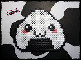 Kawaii Rice Ball Perler Google Search Hama Beads Kawaii Hama Beads Anime Gifts