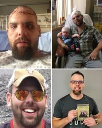 🐻😨 He felt his bones shatter—and still chose to fight. “There's no manual  that prepares you to feel your own bones crumble as a bear tears your face  apart.” That's how Jeremy