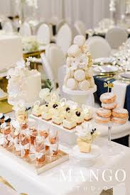 This Sweet Table At A Wedding Reception Looks Like Perfection Wedding Dessert Table Wedding Desserts Wedding Catering