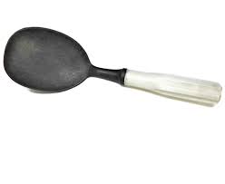 Nevco Japan Ice Cream Scoop Aluminum Paddle White Plastic Handle Vintage Mid Century Old Fashioned Ice Cream Ice Cream Scoop Vintage Tableware