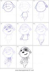 If you looking for how to draw animal crossing villager chibi npc characters from animal crossing new leaf animal and you feel this is useful, you must share this image to your friends. How To Draw Cherry From Animal Crossing Printable Drawing Sheet By Drawingtutorials101 Com Animal Crossing Fan Art Animal Crossing Animal Crossing Characters