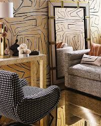 shop the new vogueliving mar april issue guest edited by kellywearstler and featuring our graffito wallcovering and interior deco art deco interior interior art deco interior