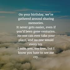 Check spelling or type a new query. Losing A Loved One Can Be Heart Wrenching To Help Celebrate The Love That You And Your Husband Shared Here Are Some Birthday Quotes For Dead Husband Artofit