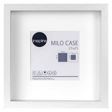 Plexiglass leroy merlin unique photos plaque de plexiglas. Cadre Vitrine Milo L 25 X H 25 Cm Blanc Leroy Merlin