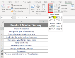 How to make a checklist in microsoft word part 2; Checklist In Excel How To Create Checklist In Excel Examples