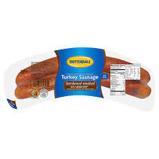 Butterball turkey breakfast sausage has 50% less fat than usda data for cooked pork sausage. Butterball Smoked Turkey Sausage Shop Sausage At H E B