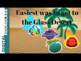 Your last location for the gordo slime hunt will be the glass desert. Video The Glass Desert