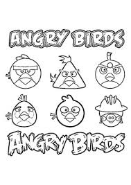 Ausmalbild Angry Birds 11 Vogel Malvorlagen Ausmalen Angry Birds