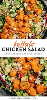 Buffalo Chicken Salad Recipe Dinner Salads Healthy Recipes Healthy Dinner Recipes