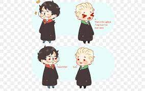 Draco malfoy simply wants to find his veela mate before his clock. Draco Malfoy Ron Weasley Hermione Granger Harry Potter Fan Art Png 500x514px Watercolor Cartoon Flower Frame