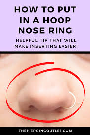 Hope you guys liked it you should subscribe to see more thank you !! How To Put In A Hoop Nose Ring Nose Rings Hoop Nose Hoop Sizes Nose Piercing Hoop