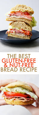 The Best Gluten Free Nut Free Bread Lexi S Clean Kitchen Recipes Gluten Free Bread Lactose Free Diet