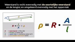 Soortelijke Weerstand Formule Youtube