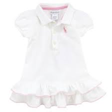 Ralph Lauren Robe Et Culotte En Pique De Coton Blanc 39203 Clothes Fashion Ralph Lauren