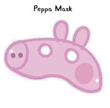 Printable Halloween Masks Peppa Pig Birthday Party Peppa Pig Party Peppa Pig Birthday