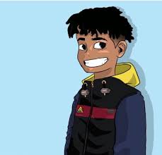 Pin By Kayla Romero On X X X Black Cartoon Characters Black Cartoon Black Anime Guy