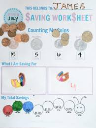 Fun Free Saving Worksheet These Are Great Tips To Teach Your Young Child About Money I Love The In 2020 Money Management Printables Money Saving Plan Budgeting Money