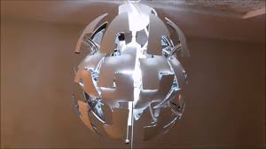 Mit den schnüren lässt sich die. Chandelier Ikea Ps 2014 Open Box And Installation Youtube