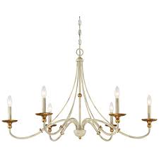 Westchester County 40 W Farmhouse White 6 Light Chandelier 82v25 Lamps Plus