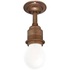 Lb72118 led ceiling light from light blue usa. Bronze Effect Fixed Extended E27 Wall Bulb Holder Home Furnishings Dyke Dean