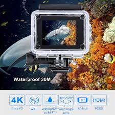 Action Cam 4k Wifi 1080p 60fps 20 Mp Unterwasserkamera Geschenke Fur Teenager Praktische Geschenke Geschenke Fur Manner