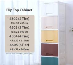 This drawer unit is suitable for use in the living room, kitchen, bedroom, and bathroom, etc. 2 3 4 5 Tier Plastic Storage Box Flip Top Cabinet Drawer Organizer Container Rack Furniture Home Living Home Improvement Organisation Storage Boxes Baskets On Carousell