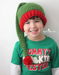 All of these patterns are easy to crochet and will prove cheaper than buying one from the stores. Crochet Elf Hat Pattern Repeat Crafter Me
