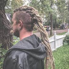 To Valhalla Or Bust Loved Doing This Dreadhawk Today Viking Vibes All The Way Dreads Dreadlocks Synthe Synthetic Dreadlocks Viking Hair Festival Hair