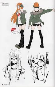 Futaba Concept Art Persona 5 Cosplay Character Design Anime Character Design
