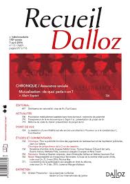 Il faut �tre lucide, si pour l'instant sarkozy ne supprime pas la dur�e l�gale de travail hebdomadaire c'est uniquement parce qu'il cherche � et ne croyez pas que la bataille sera facile parce qu'il est � la traine dans les sondages. Dalloz Revues