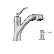 Check spelling or type a new query. Moen Marbrook One Handle Pull Out Kitchen Faucet At Menards