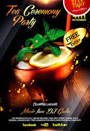 Cocktail party flyer psd free download. Download Free Tea And Cocktail Party Flyer Psd Template