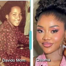 This is why Davido married Chioma, she completely looks like her Mother. If  you're a man and your wife looks like your Mom, you're blessed..