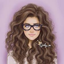 Hair inspo hair inspiration aesthetic hair grunge hair dream hair hair dos pretty hairstyles girly hairstyles hair clips. Art Awesome Beautiful Curly Cute Cutie Drawing Girl Glasses Gorgeous Hair Lovely Sweet Girly M First Set On Favi Girly M Girly Art Girly Drawings