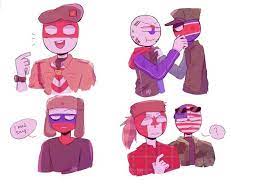 Despite south korea being one of the safest countries. Countryhumans Monako Or Indonesia Difficult Rather Monaco And Russia South South Korea North Korea Country Art North Korea
