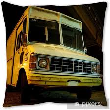 Soon his antics attract the attention of the neighborhood kids as well as two police detectives played by jean michael vincent and lee majors ii. Creepy Ice Cream Truck Throw Pillow Pixers We Live To Change