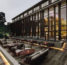 Brasserie Restaurant At The Four Seasons Hotel Kyoto Picture Gallery Restaurant Exterior Design Restaurant Exterior Restaurant Architecture