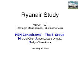 Ryanair Strategic Study