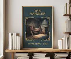 The Mangler by Stephen King | Book Poster | Literary Art Gift for Book  Lover | Novel Inspired Wall Art | Free Delivery - Etsy
