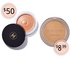 Makeup Dupes Part 4 Chanel Soleil Tan De Chanel Bronzing Cream Vs Makeup Revolution Sun Kiss Cream Bronzer Makeup Dupes Bronzer Dupes Face Cream