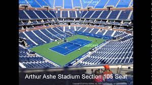 Arthur Ashe Stadium Seating Chart Youtube