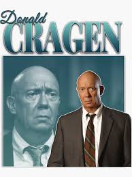 Donald Cragen Stickers for Sale
