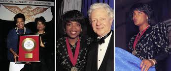 Oprah winfrey's public speaking career began in 1957. Oprah Winfrey Academy Of Achievement