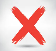 Premium Vector Red Grunge X Sign Else throw cx_illegal_direction( ) ). premium vector red grunge x sign