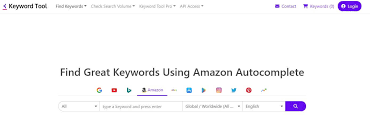 Amazon运营工具】关键词Keywords工具汇总- 跨境电商付先生