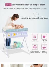 We have used this bathinette for the past 8 weeks and love it! Multi Functional Diaper Table Easy Folding Convenient Baby Bath Care Table Massage Care Changing Tables Aliexpress